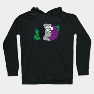 asexual flower Hoodie